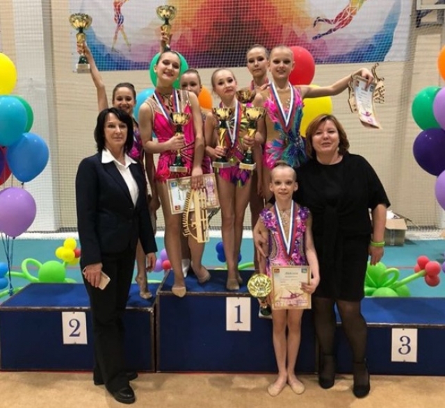 Десять медалей привезли спортсменки Рузского городского округа с турнира по художественной гимнастике