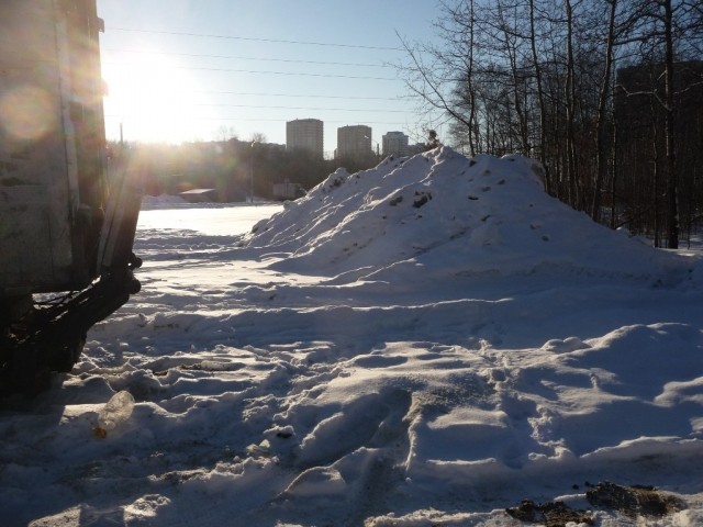 160 тысяч кубометров снега вывезли в Лобне по предписаниям Госадмтехнадзора 