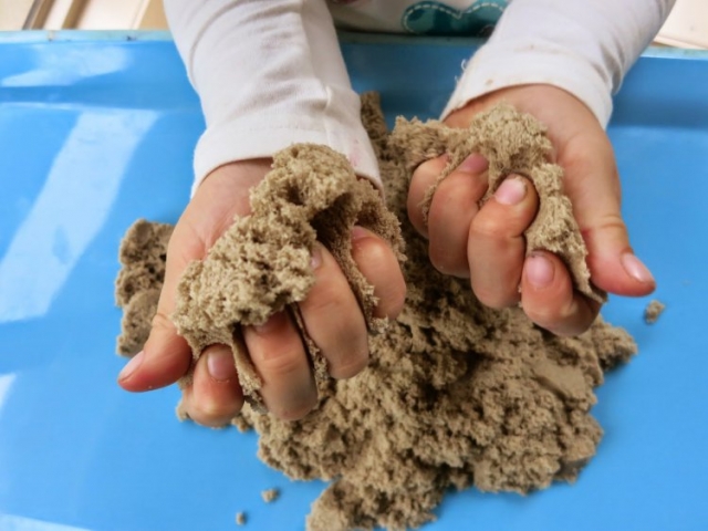 В Рузе появится песочница с кинетическим песком