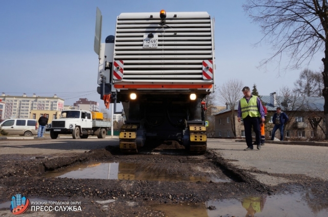 В Рузском округе устранили более 600 дефектов дорожного покрытия