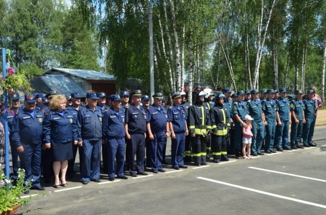 В Московской области введено в эксплуатацию новое пожарное депо   
