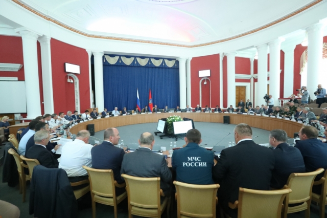 Губернатор принял участие в выездном совещании Совета безопасности РФ