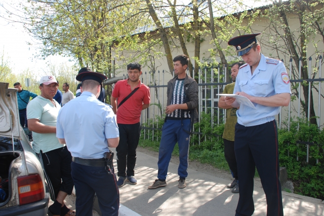 Рузские полицейские проводят в округе профилактические мероприятия в сфере миграции