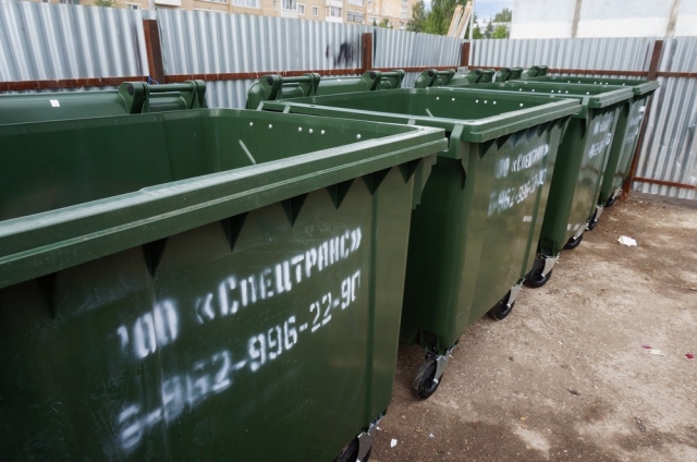 Новые евро-контейнеры для сбора отходов установлены в Рузе