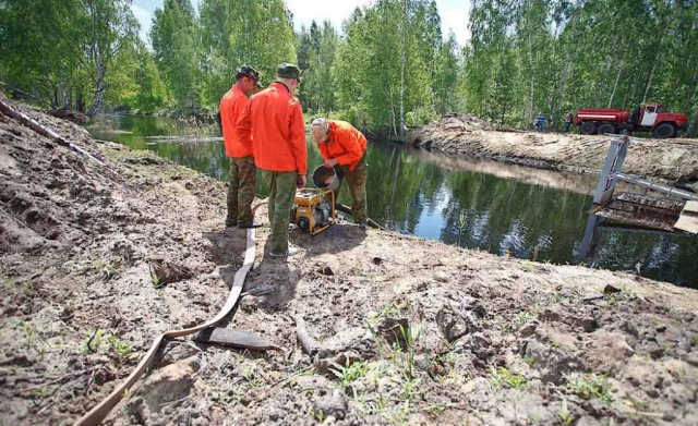 В системах обводнения торфяников Московской области поддерживается нормативный уровень воды
