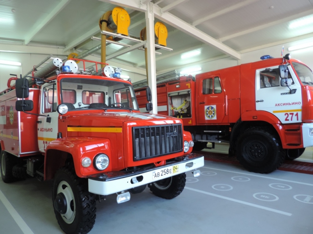 В Московской области введено в эксплуатацию новое пожарное депо