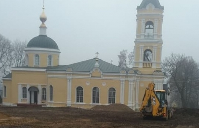 В селе Никольское Рузского городского округа освятят отреставрированный храм 