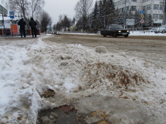 Дороги в Рузском округе чистят на «3 с плюсом»