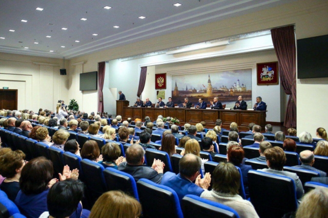 Андрей Воробьев поздравил нового председателя Московского областного суда со вступлением в должность