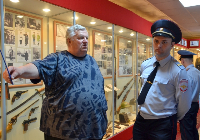 Урок мужества для будущих полицейских прошел в Рузском округе
