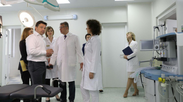 Губернатор Подмосковья проверил обновленный Консультационно-диагностический центр