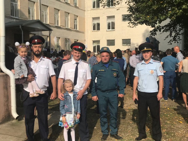 К охране порядка на День знаний рузские полицейские привлекут казаков