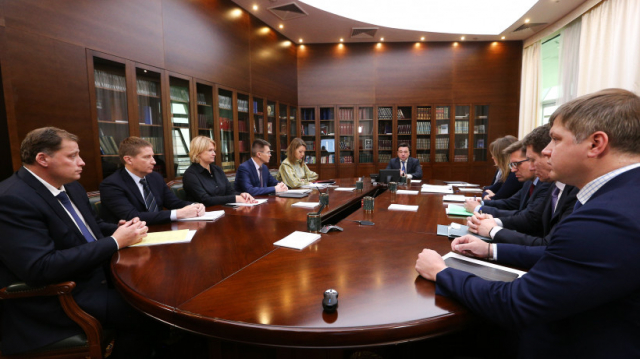 Андрей Воробьев провел совещание с руководящим составом правительства Московской области
