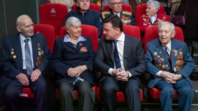 Андрей Воробьев встретился с ветеранами Великой Отечественной войны