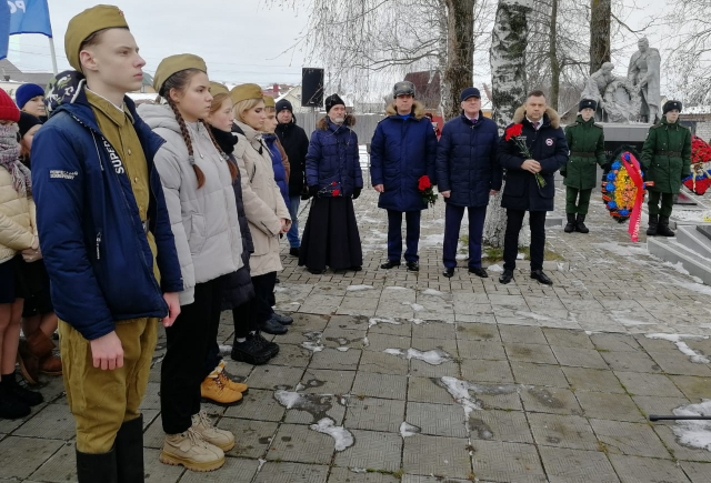 В Нестерово почтили память павших бойцов