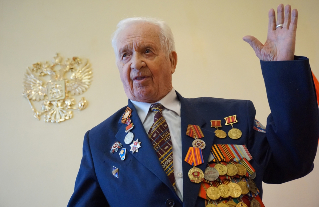 В Рузе ветеранам вручили медали