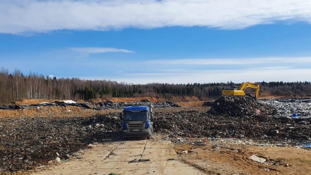 Около 20% отходов уже вывезли со свалки в Рузском округе - Минэкологии Подмосковья - ИНТЕРФАКС