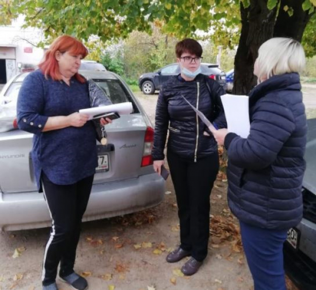 В Тучково прошла встреча с жителями