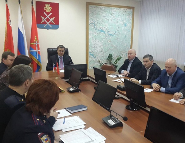 Вопросы антитеррористической защищенности обсудили в администрации Рузского района