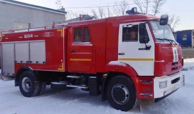 Новый пожарный автомобиль получил Рузский район