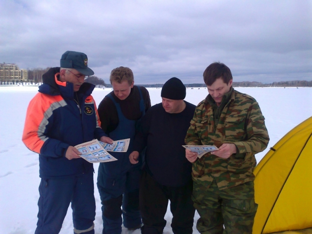 В Московской области снижается количество несчастных случаев на льду водоёмов