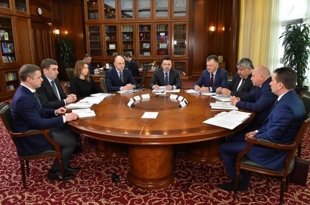 Глава Подмосковья провел рабочее совещание с руководителями правоохранительных органов