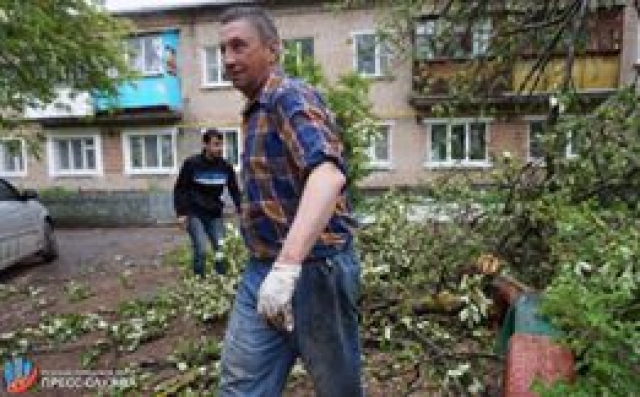 Продолжаются восстановительные работы после урагана в Рузском городском округе