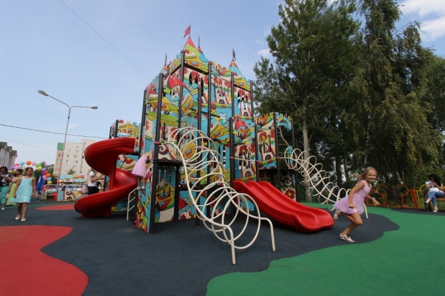 Дополнительную детскую игровую площадку установят в Рузе до конца года