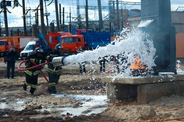 В Московской области в преддверии пожароопасного периода прошли учения энергетиков