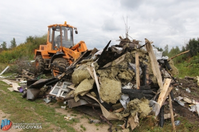 Свалки мусора ликвидировали в Рузе