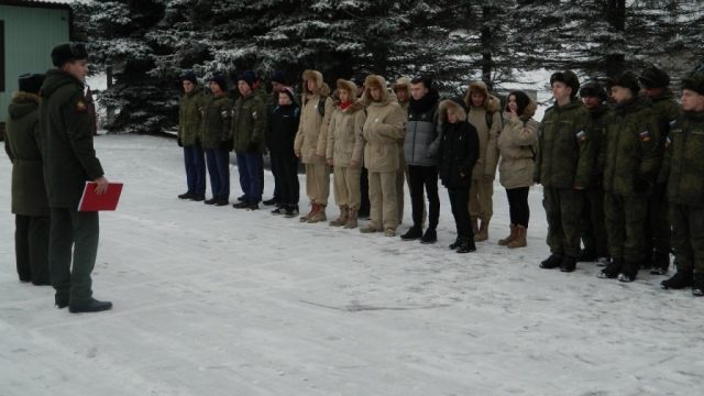 Юнармейцы и военнослужащие соревновались в Рузском округе