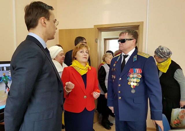 Владимир Вшивцев принял участие в открытии помещения для Рузской районной организации инвалидов