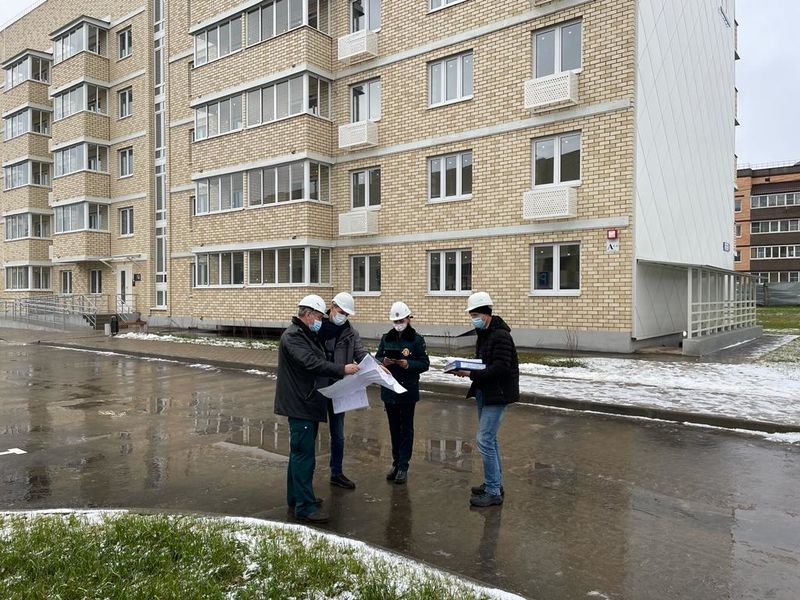 В Тучково завершено строительство жилого дома