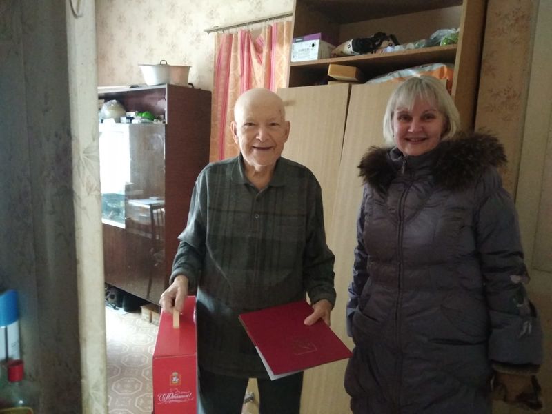 90 лет исполнилось жителю Рузы