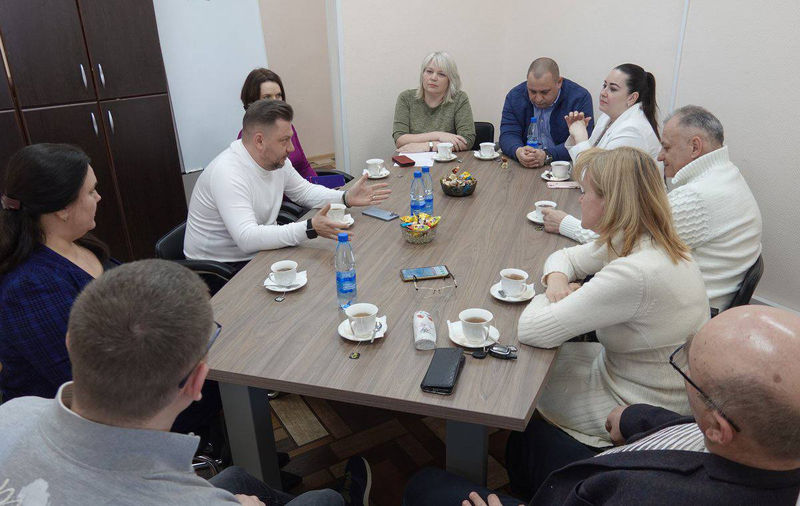 Юрий Пеняев провел встречу с предпринимателями