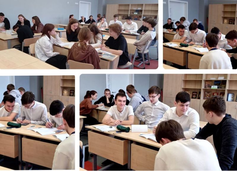 Тучковские школьники разрабатывали бизнес-планы