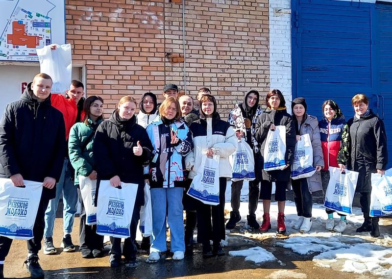 Тучковские школьники побывали на рузском пищевом предприятии