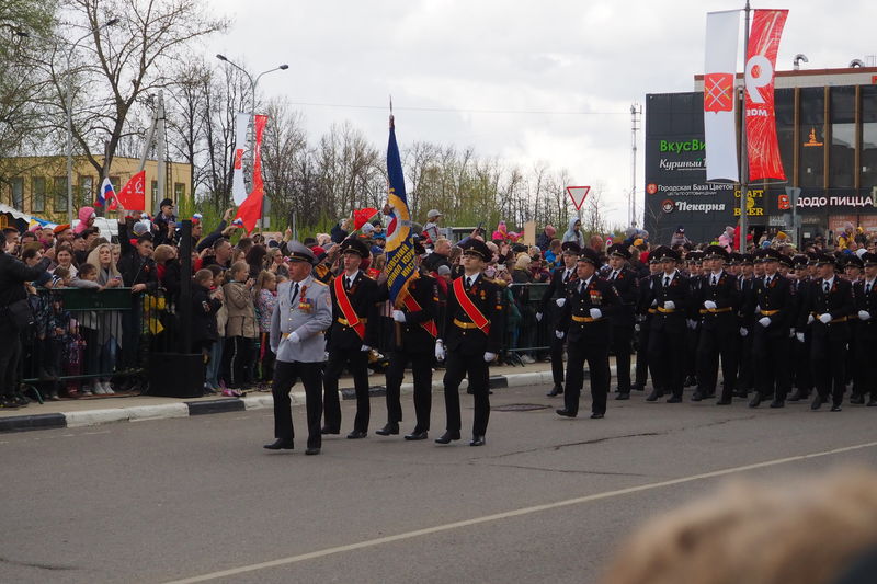 В Рузе прошел парад Победы