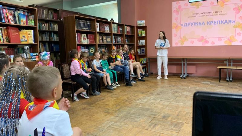 «Каникулы в Молодежке» – на развлекательной программе в Рузской библиотеке