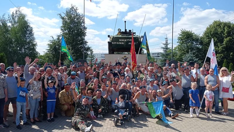 В Рузском городском округе отметили День Воздушно-десантных войск