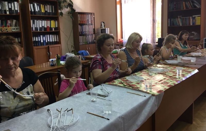 Юные отдыхающие санатория «Русь» участвовали в мастер-классе