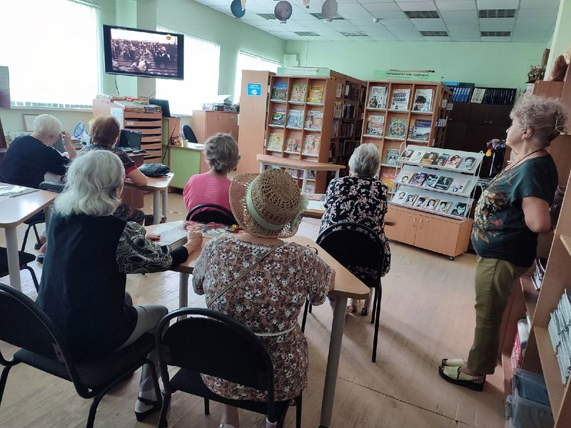 Тучковские пенсионеры участвовали в киновикторине