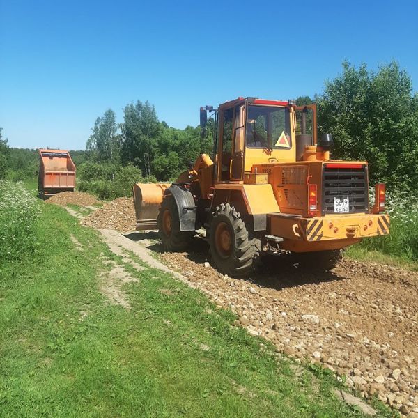  В Рузском округе ремонтируют дорожное полотно