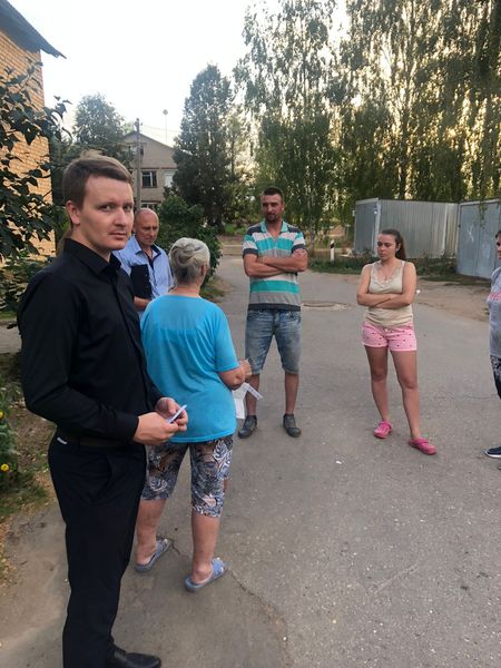 В Сытьково состоялась встреча с жителями
