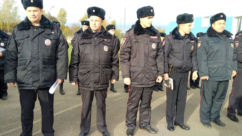 Рузская полиция перешла на зимнюю форму одежды