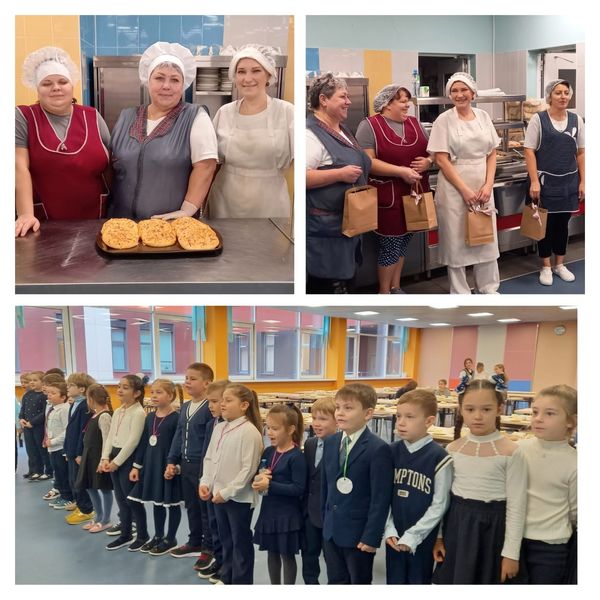 Тучковские школьники поздравили поваров