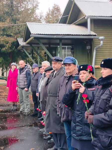 В Рузском округе почтили память погибших сотрудников правоохранительных органов