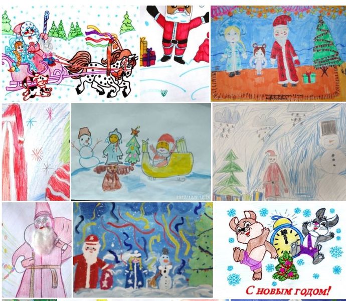 В Дороховский ДК присылают портреты Деда Мороза и Снегурочки