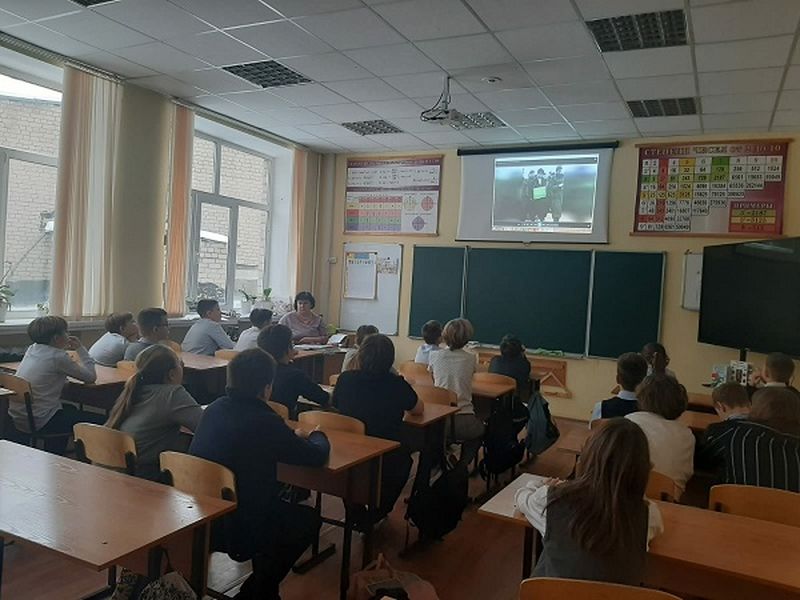 В Рузской школе – о ходе битвы за Москву