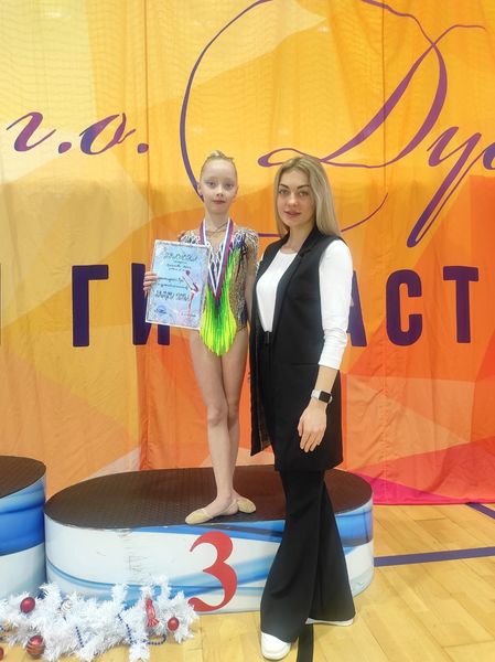 Рузская гимнастка завоевала бронзу в Дубне